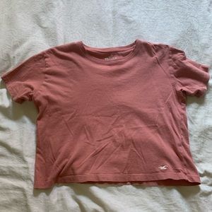 Hollister must-have cotton cropped t shirt